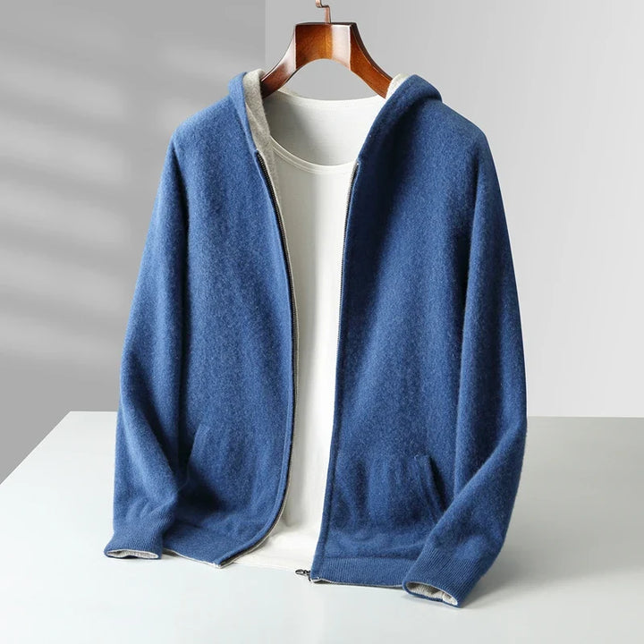 Cassiel Cashmere Zip Hoodie