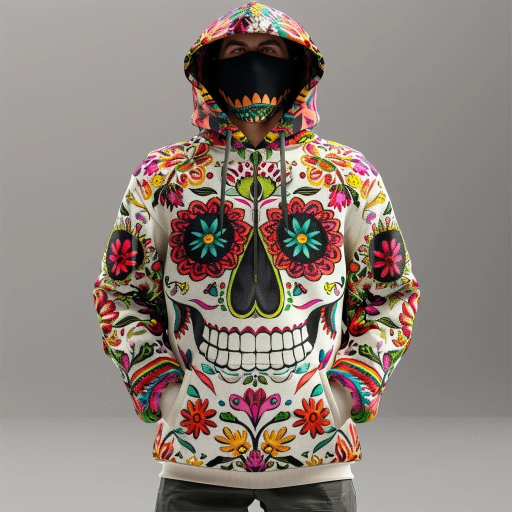 Santo Skull Hoodie