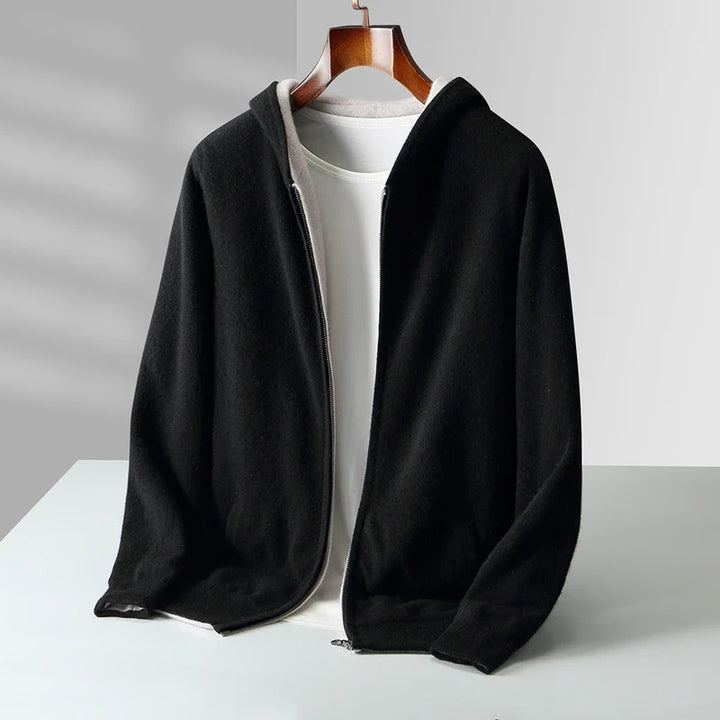 Cassiel Cashmere Zip Hoodie