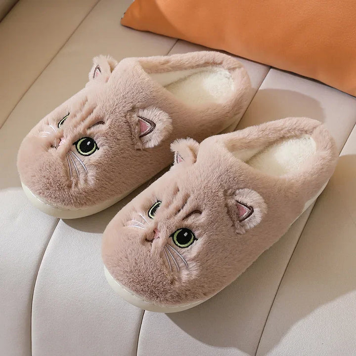Whisker Cozy Cat Slippers