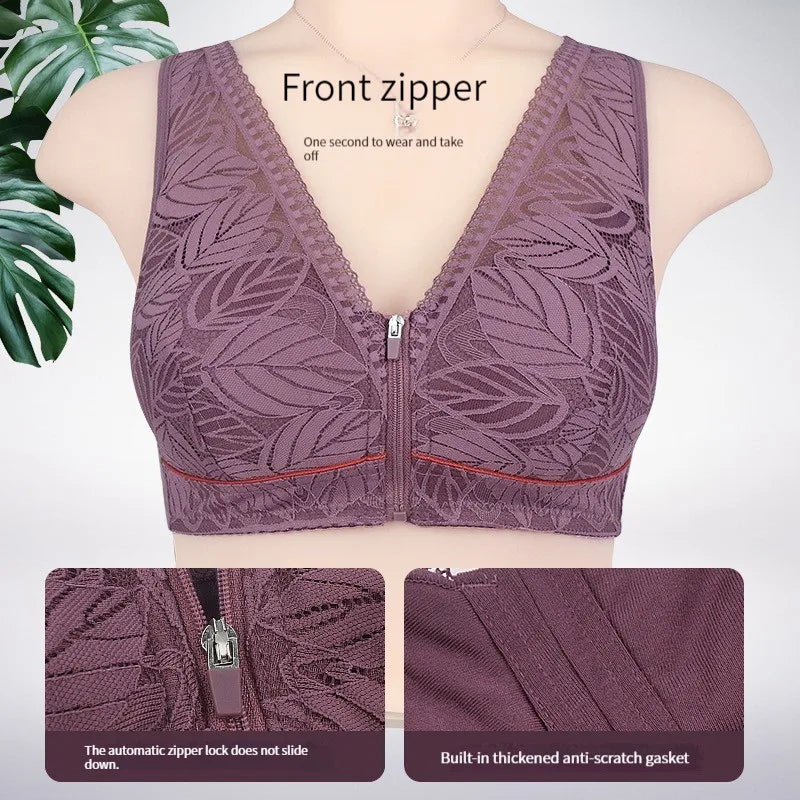 Sophie Front-Zip Bra