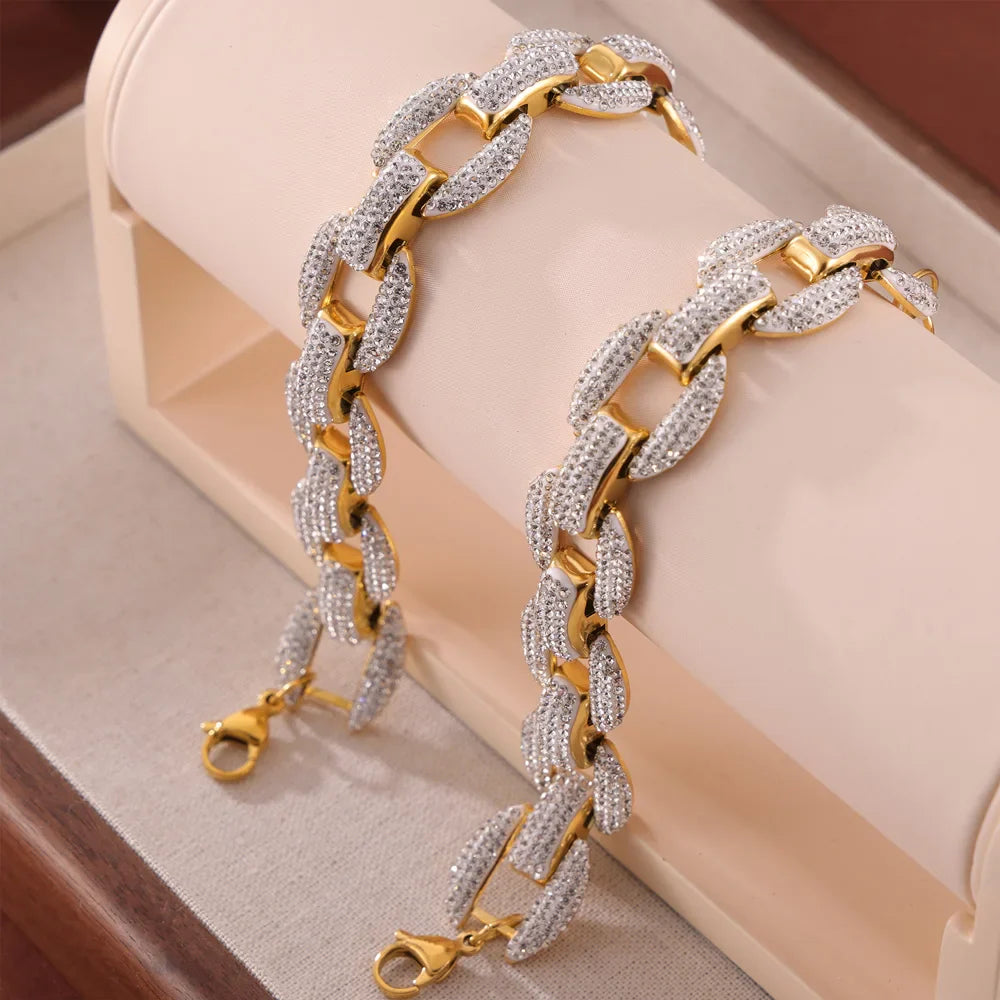 Tavine Diamond Link Bracelet