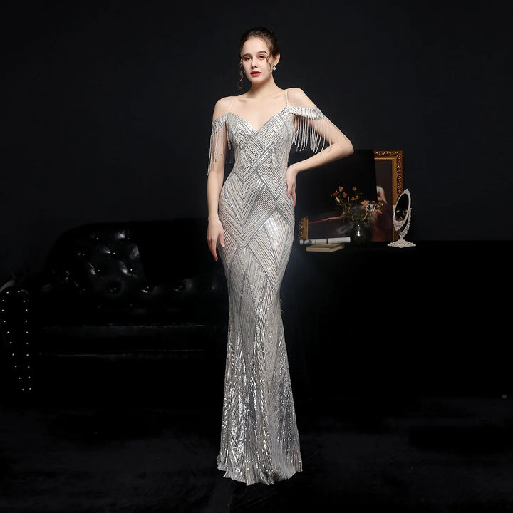 Natalia Off Shoulder Prom Dress