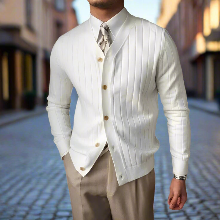 Bruce Tailored Knit Cardigan