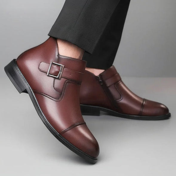 Charles Leather Chelsea Boots