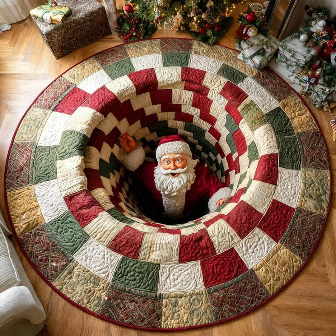 Santa Holiday Mat