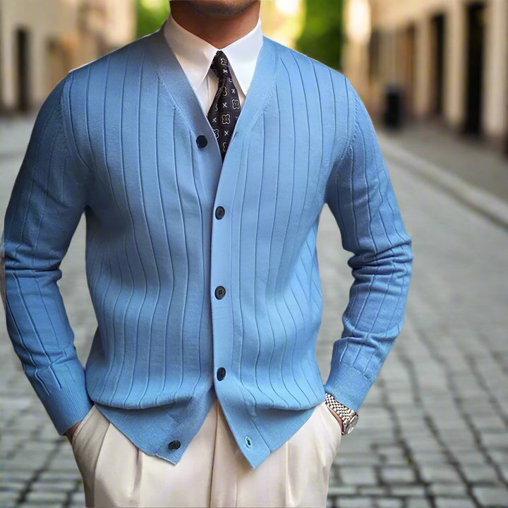 Bruce Tailored Knit Cardigan