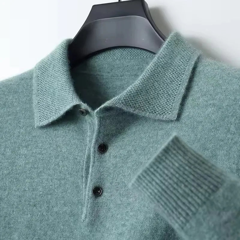 Harry Knit Polo Sweater