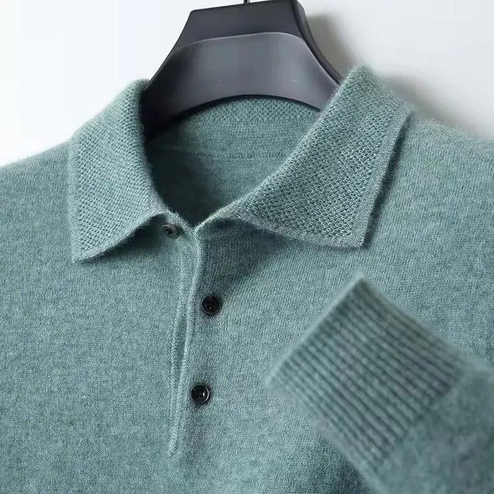 Harry Knit Polo Sweater
