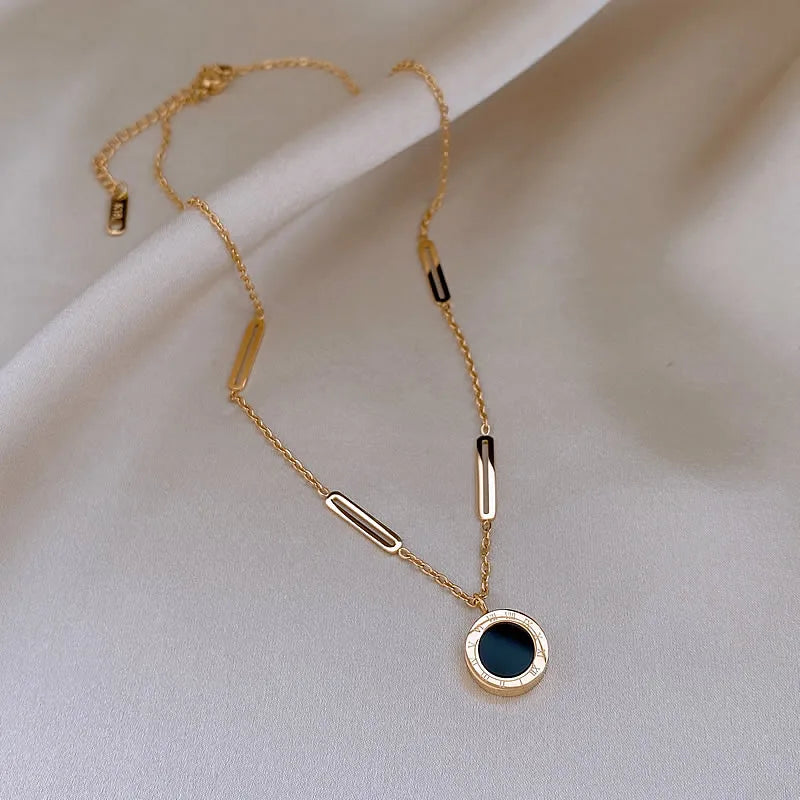 Selene Charm Link Necklace