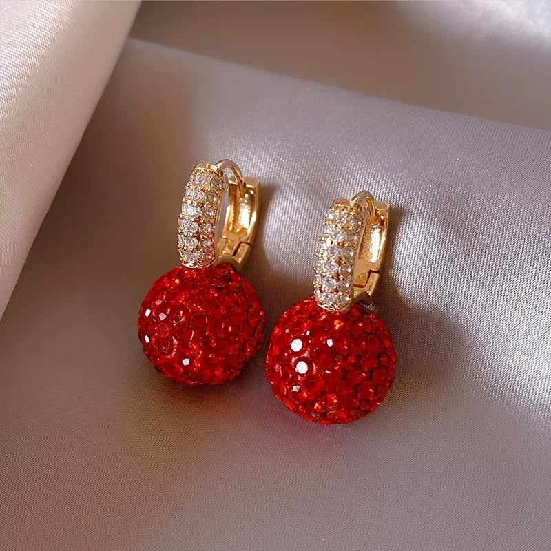 Rovella Crystal Drop Earrings