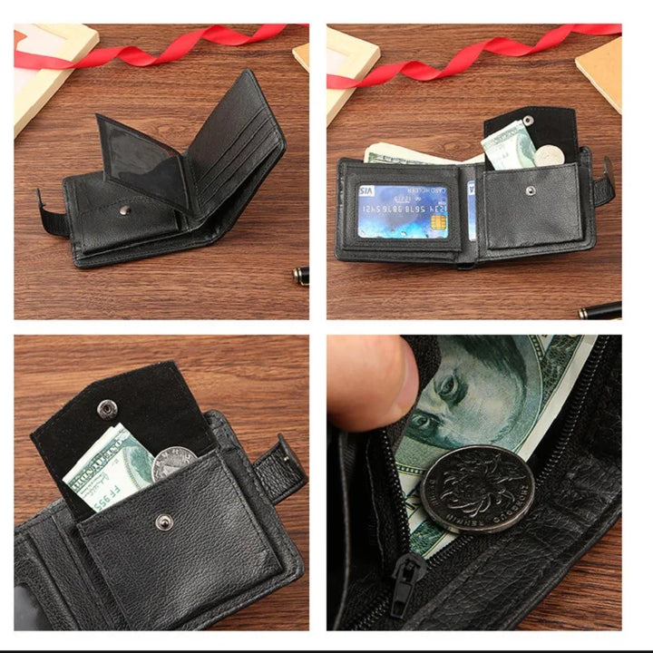 Norrin Leather Billfold Wallet