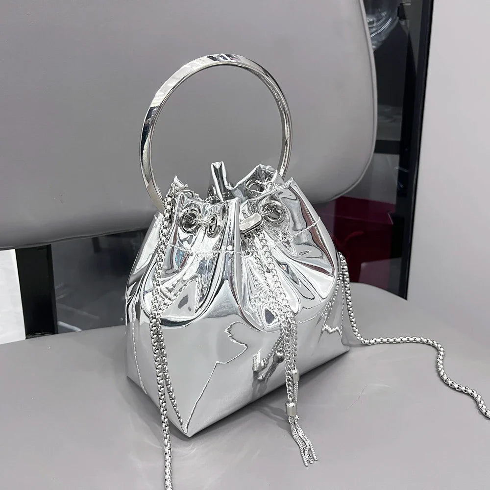 Calla Gloss Metallic Bag