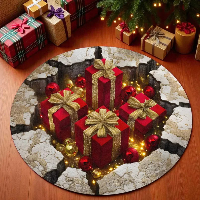 Elf Christmas Cheer Rug