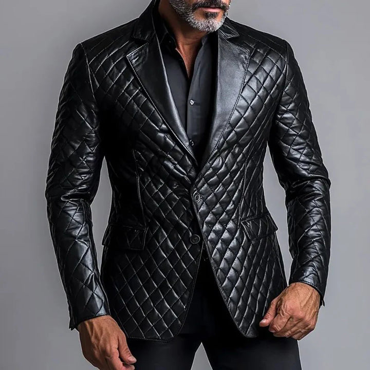 Morpheus Leather Blazer