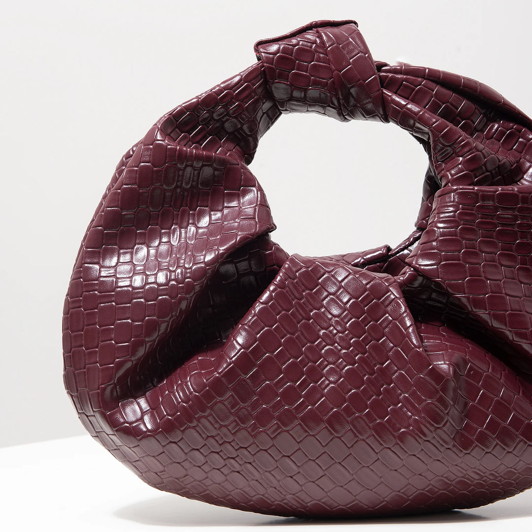 Reeve Leather Crescent Bag