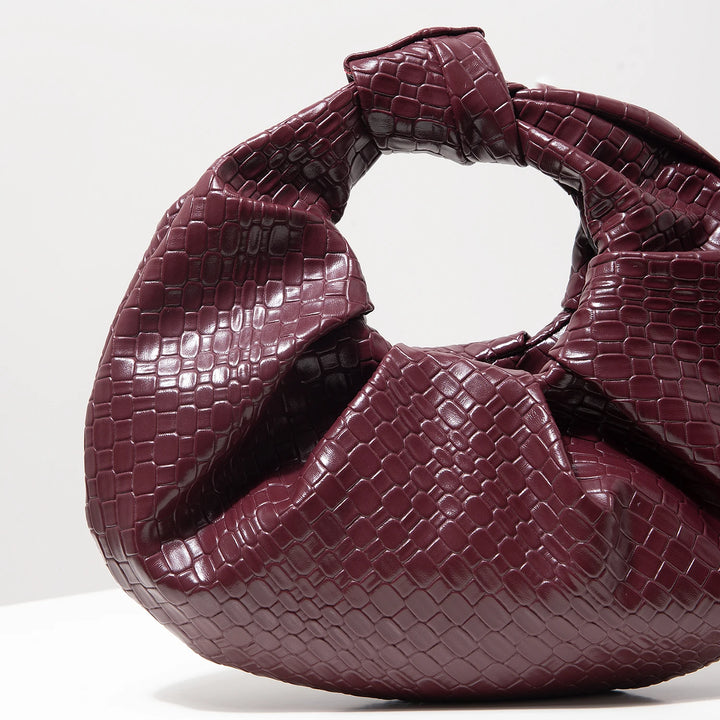 Reeve Leather Crescent Bag