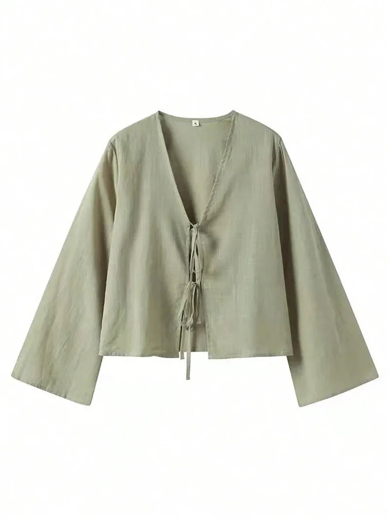 Ava Knot Detail Shirt