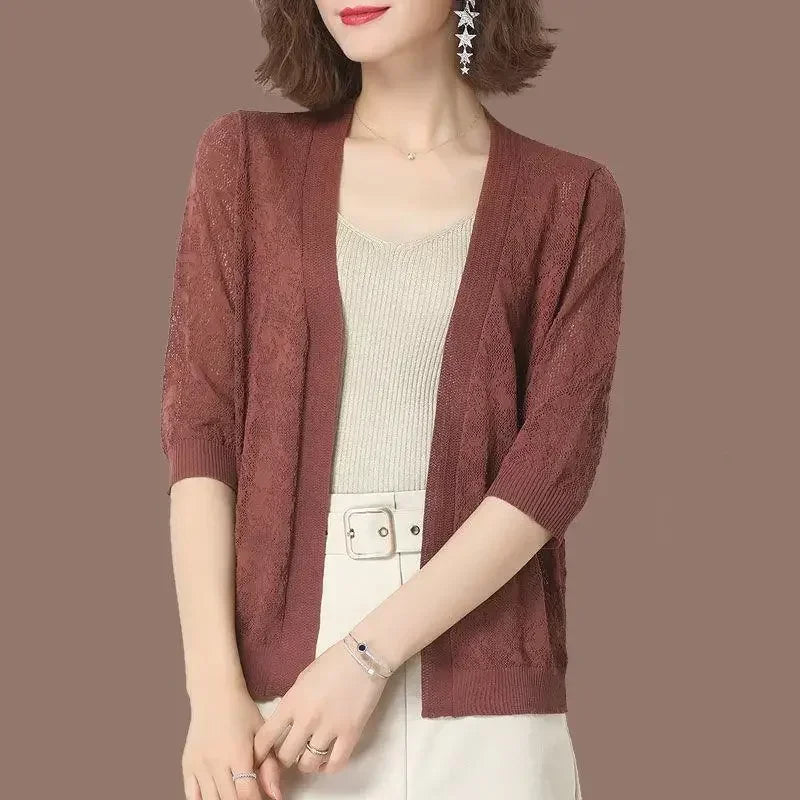 Iselle Light Knit Cardigan