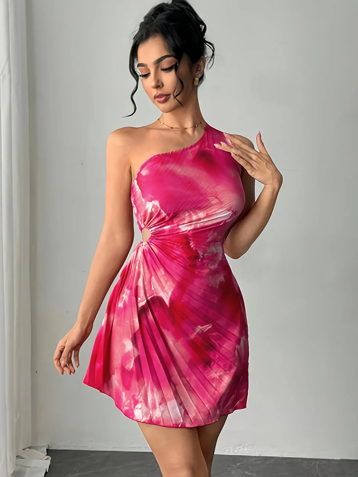 Amelia One-Shoulder Mini Dress