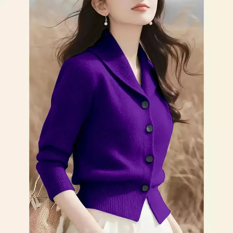 Lorvella Cozy Knit  Blazer