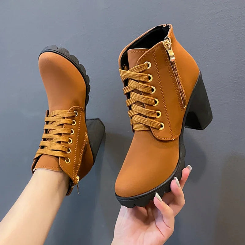 Camille Laurent Heeled Booties