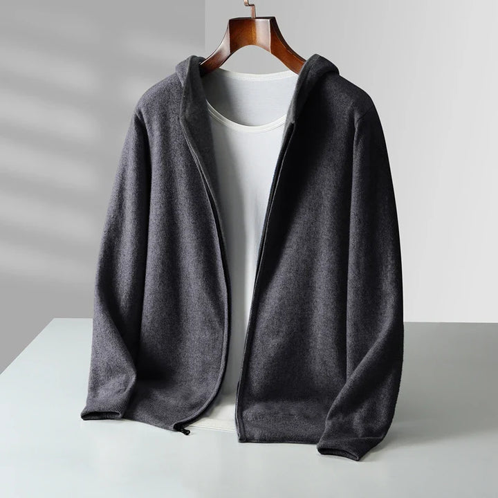Cassiel Cashmere Zip Hoodie