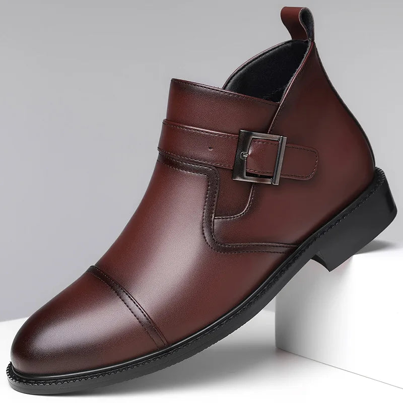 Charles Leather Chelsea Boots