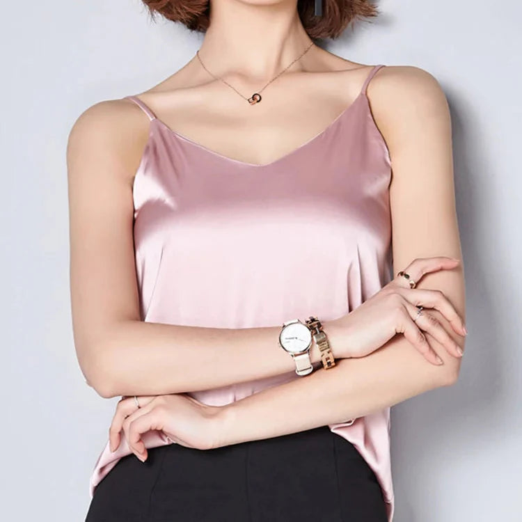 Isleen Satin Silk Top