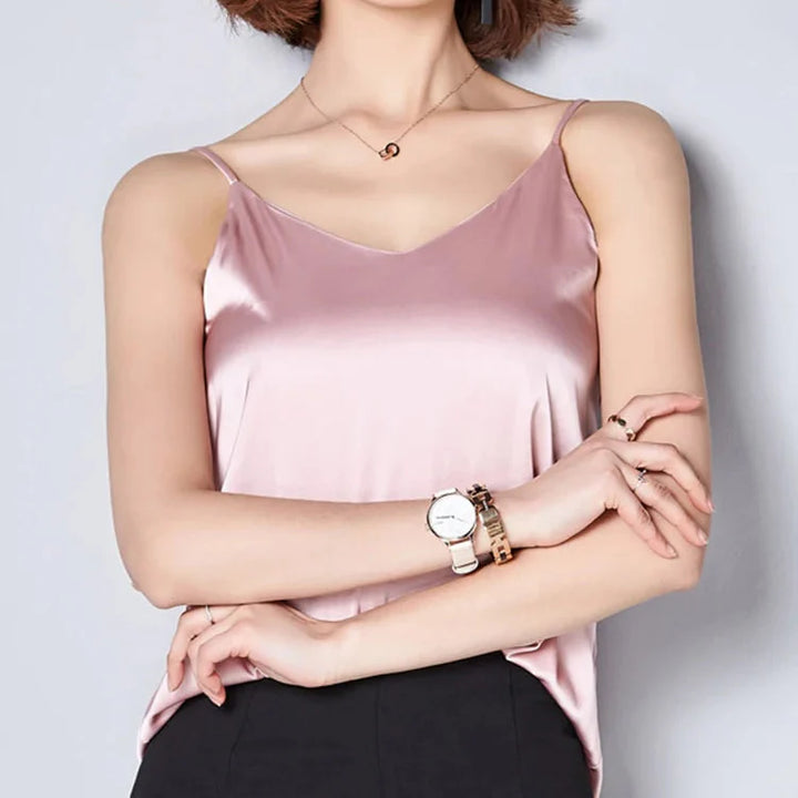 Isleen Satin Silk Top