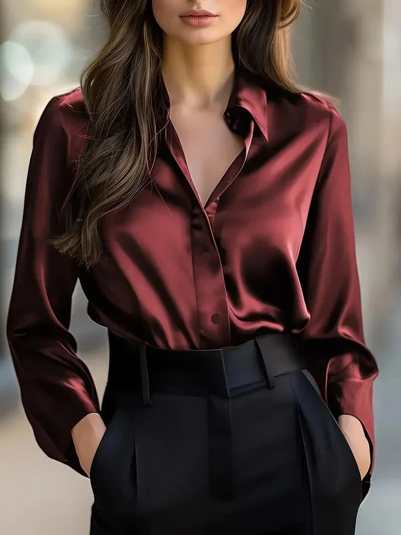 Siena Satin Shirt