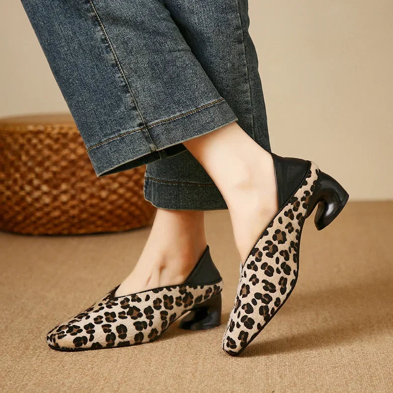 Amelina Sol Fluted Slip-Ons