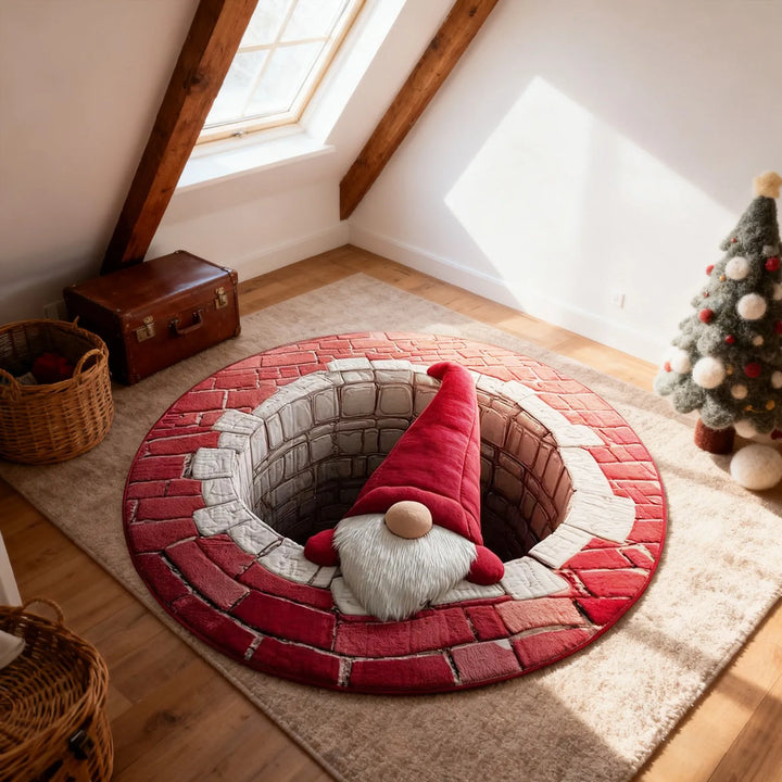 Santa Holiday Mat