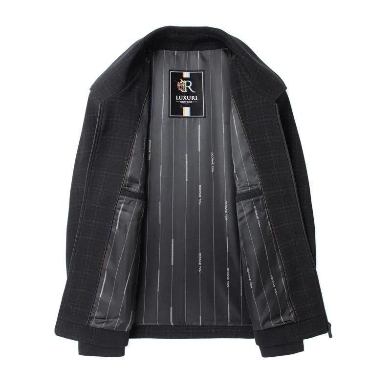 Larevon Wool Zip Coat