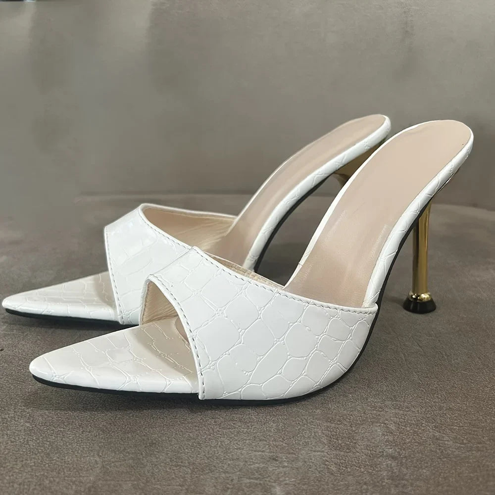 Verlisse Croc Heels