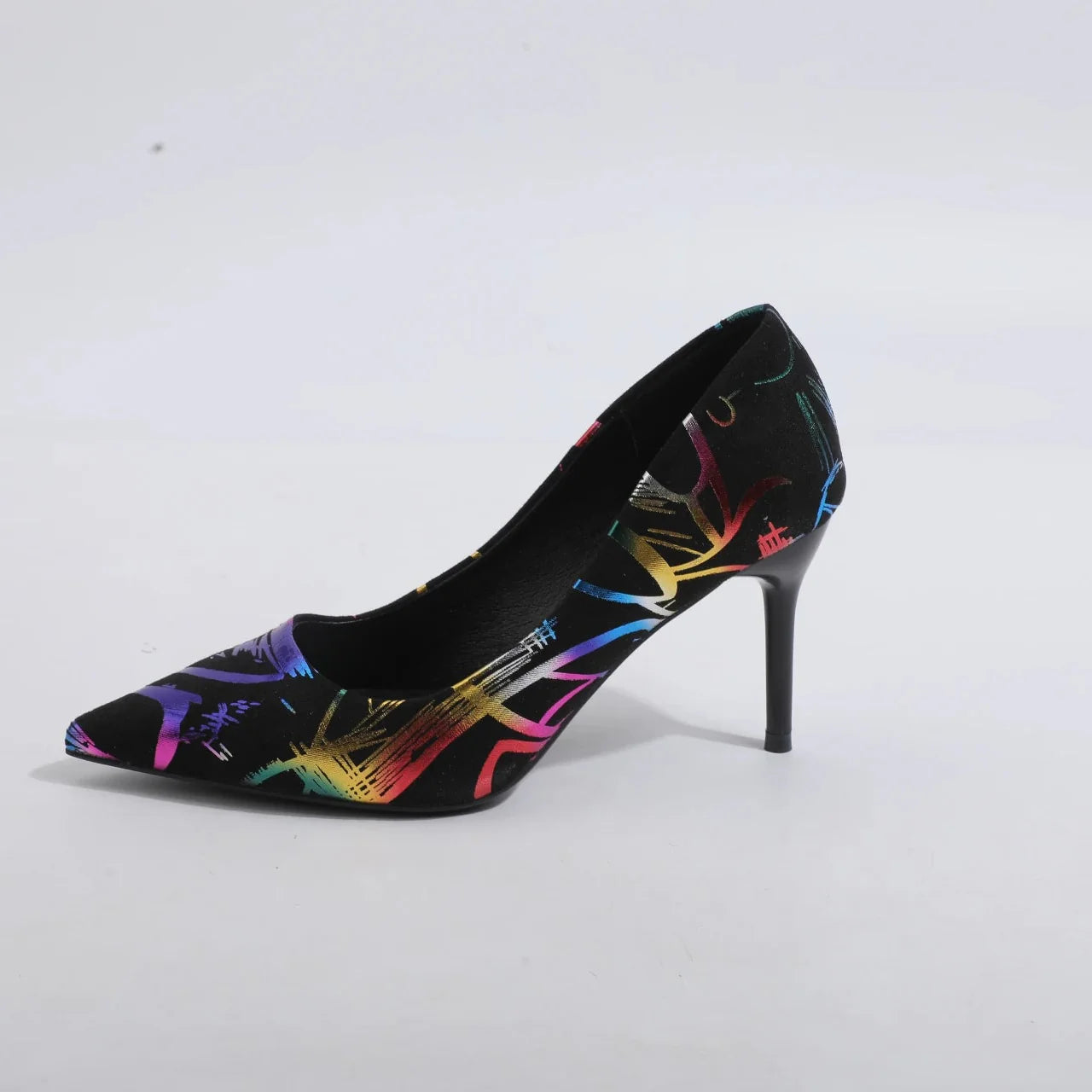 Calista Blue Ink Heels – GarvinRidge