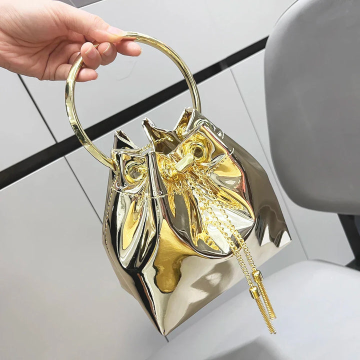 Calla Gloss Metallic Bag