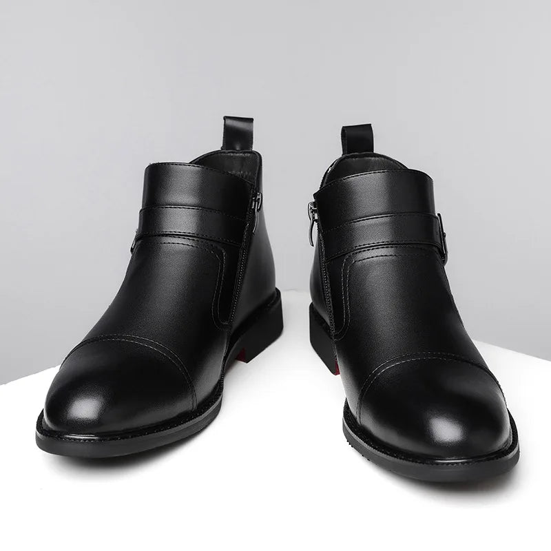 Charles Leather Chelsea Boots