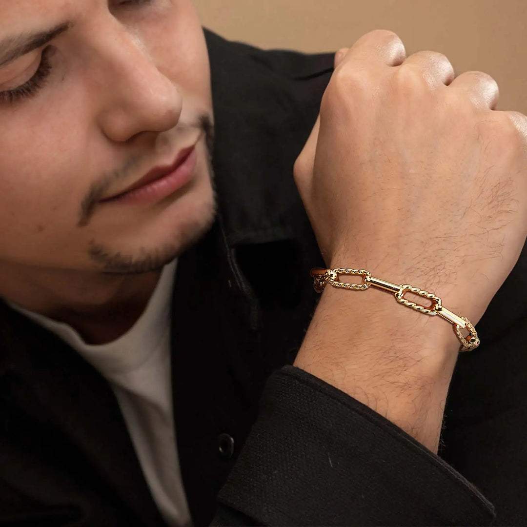 Weston Sterling Link Bracelet