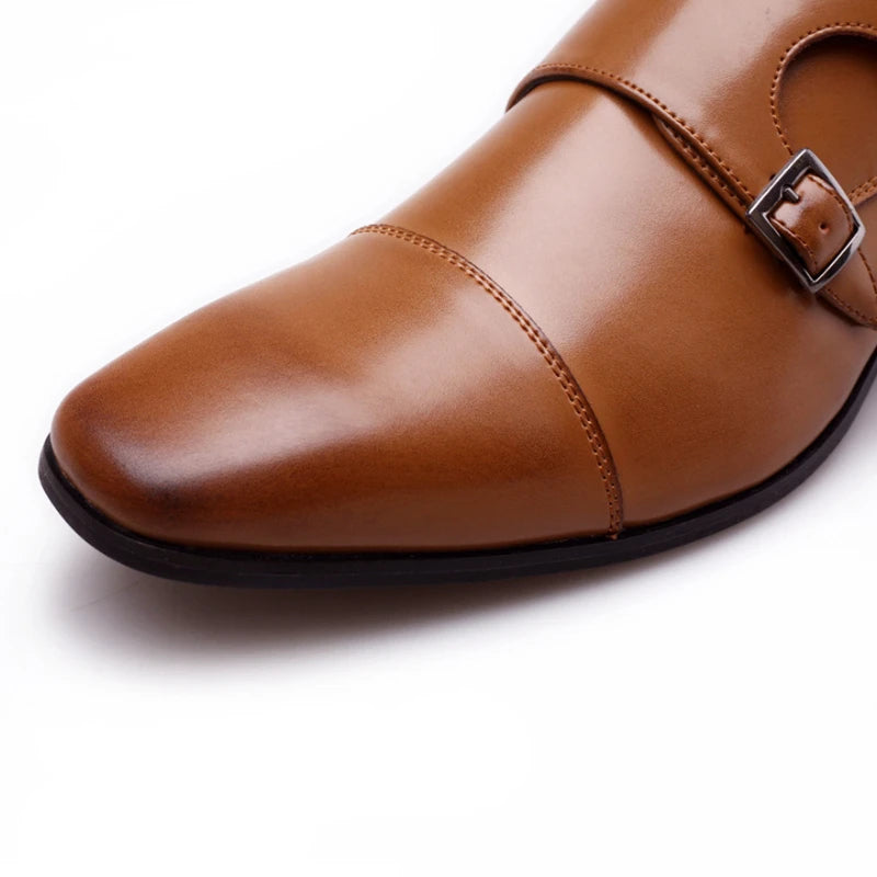 Branton Leather Buckle Shoes