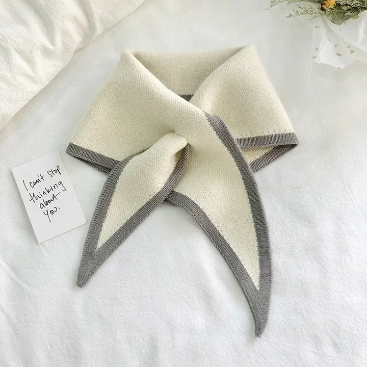 Clara Cashmere Knit Scarf