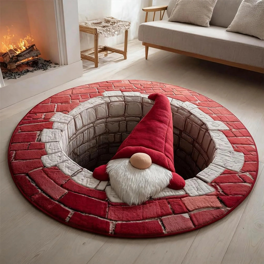 Santa Holiday Mat