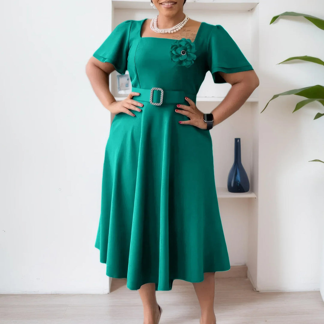 Vana Grace Belted Dress