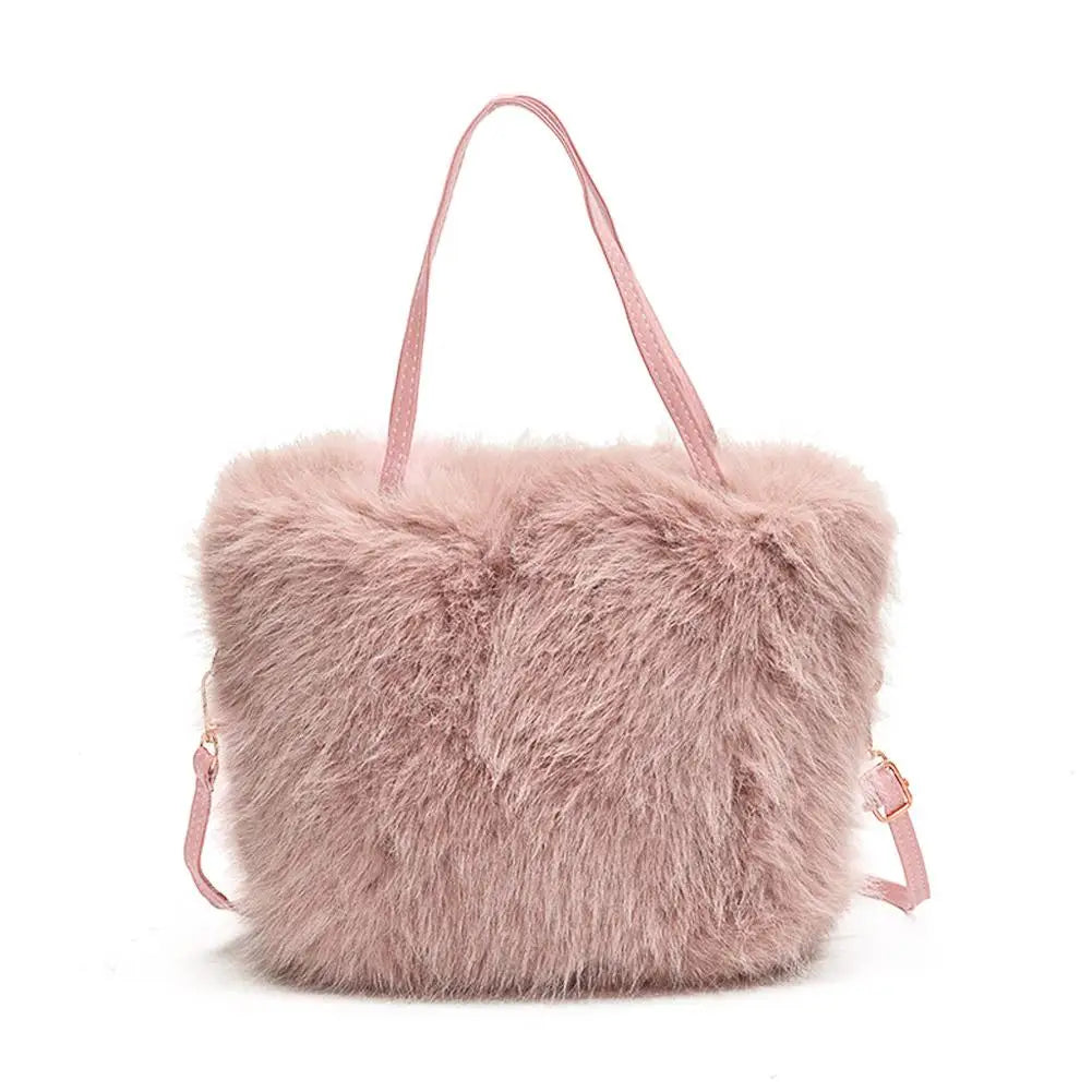 Maribel Soft Fur Shoulder Bag
