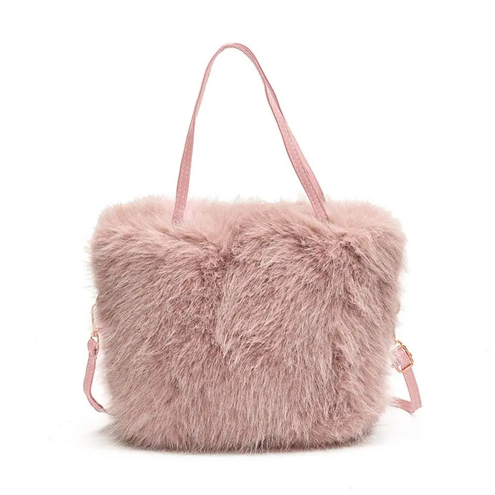 Maribel Soft Fur Shoulder Bag