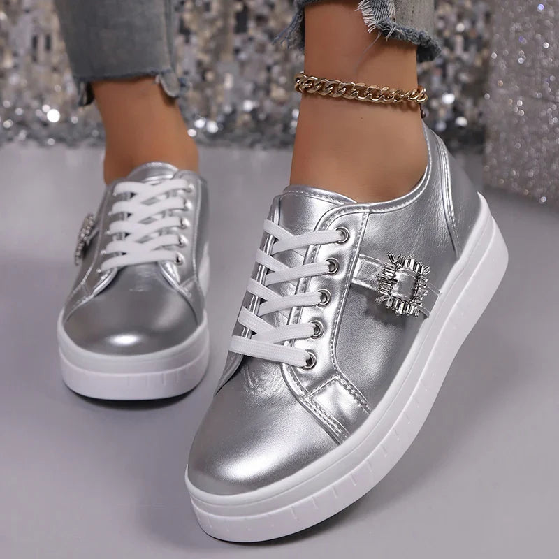 Tessa Jewel Lace Sneakers