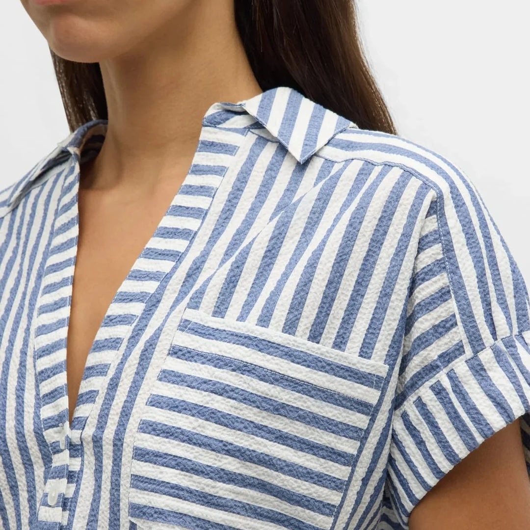 Hannah Stripe Two-Piece Set