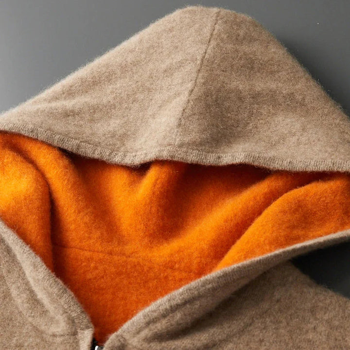 Cassiel Cashmere Zip Hoodie