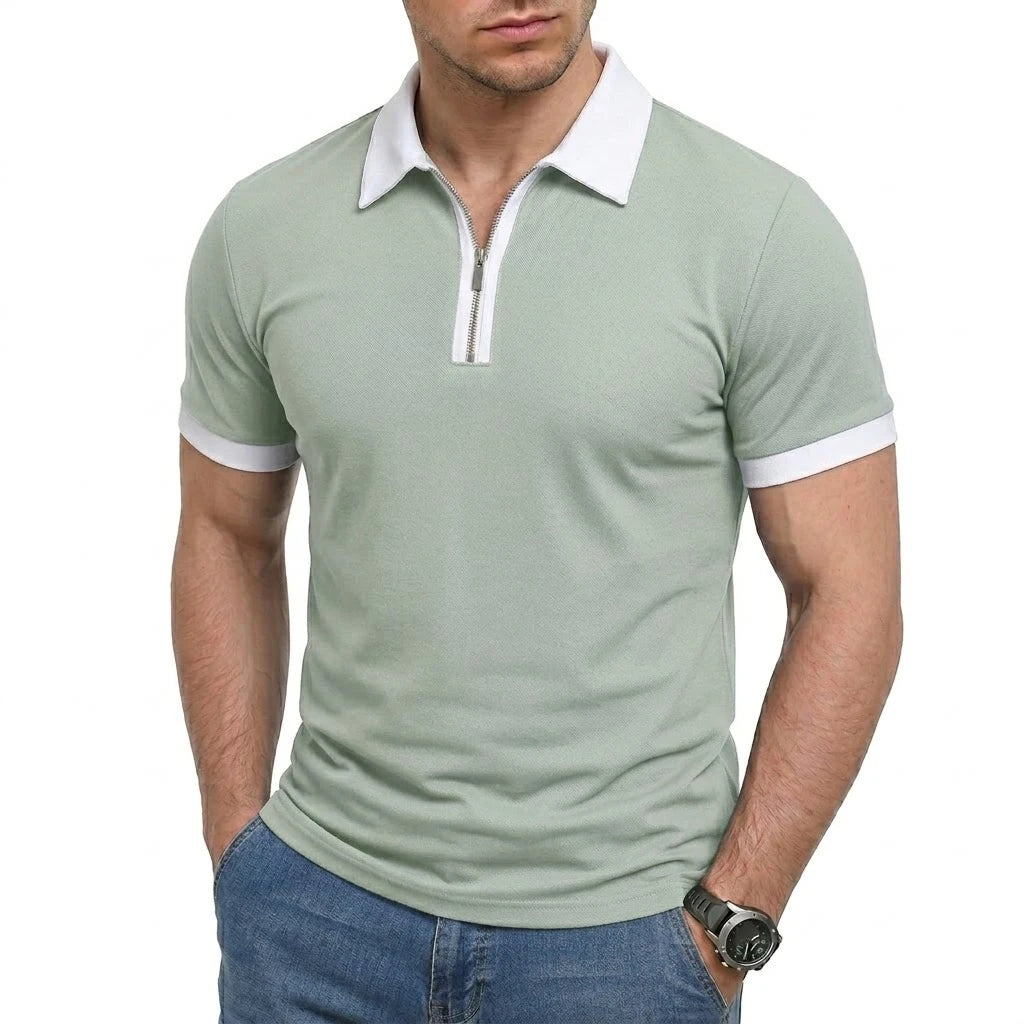 Costa Contrast Polo Shirt