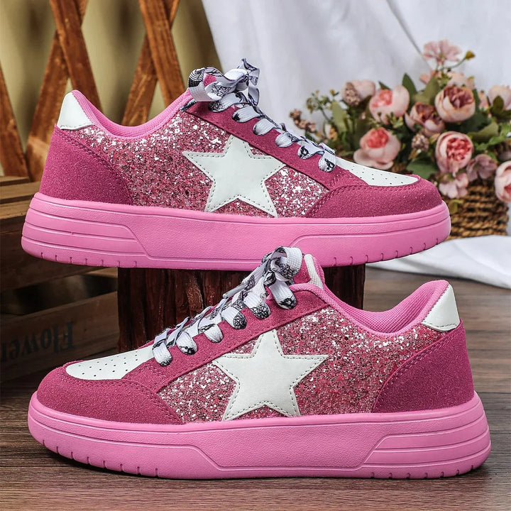 Rosie Star Glitter Sneakers